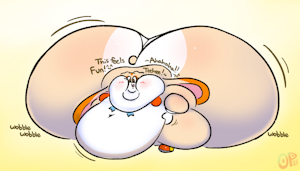 Chubby Bunny by OverfedPets