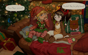 Christmas Time with Relatives by Wobbackup
