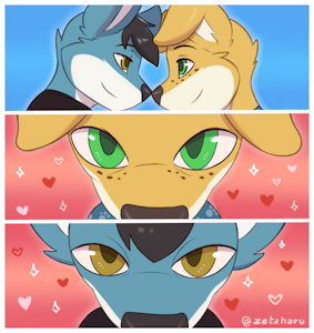 Touching Foreheads POV by ZetaHaru