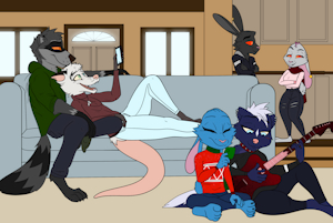 Merry Christmas from SilentBandit and Friends! by SilentBandit