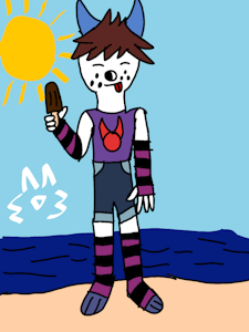 Pravilo on the beach by GloveLover