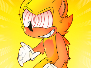 fleetway super sonic 1 by redilias