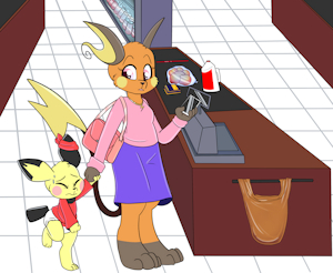 Potty Dancing during checkout DPR -By NazzNikoNanuke- by DanielMania123