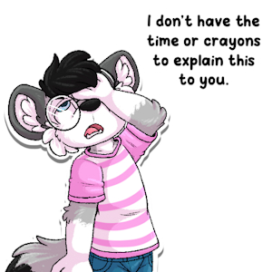 I don't have the time or crayons... by Loupy