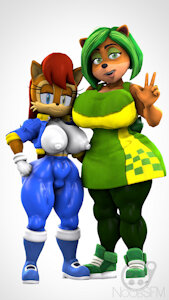 New Ami and Alicia! by NewbieFoxUniverse