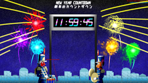 Brian and Tacki ringing in the New Year by nswitchplayer