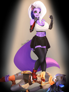 12 days of Fightmas: Day 9 Cosplay by SpacyCakes
