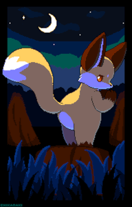 🌙"Good" evening🦊 by Chikanaki