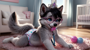Fluffy Princess by Loupy