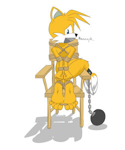 Tails' Reverse Chair Tie (Version 1) by Glist