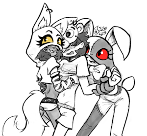 FNAF Costumes by SoulCentinel