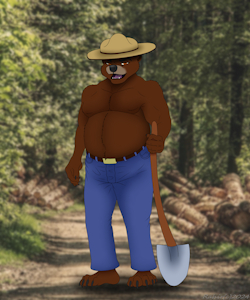 Smokey the Bear by Rahir