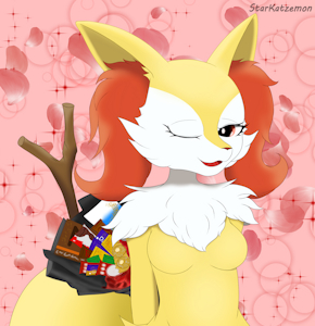 Braixen by StarKatzemon