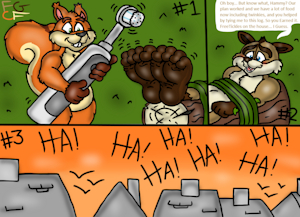 A ticklish Reward by TheRedSkunk