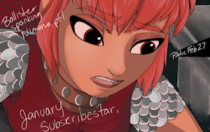 Nimona spanked :: SUBSCRIBESTAR JANUARY :: by LobaDeLaLuna