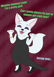 Growing up - Jess by Kaheiyattsu