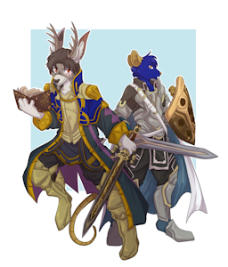 The Lord and Tactician - Mirai Art by RazorFiredog