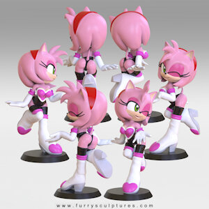 Amy Rouge Poses by bbmbbf