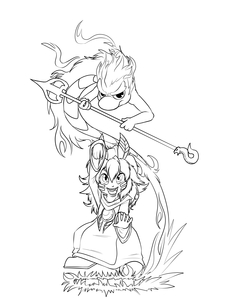Popoi Summon Stance! by C0nnerC00n