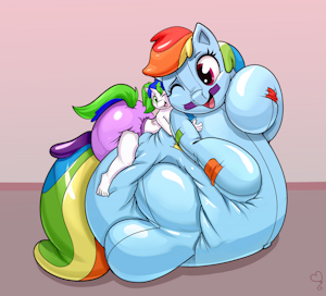 rainbow dash diapercritter by KASTMI