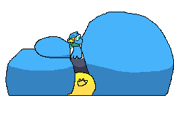 Blob Berdly by CaptainDrift
