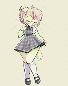 Minette in Grey by Saucy