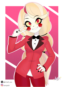 Charlie from hazbin hotel by ChrlyArt