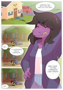 Last minute gift - Comic by threeK