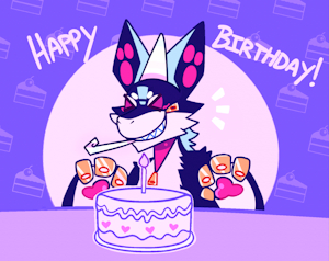 🎂 happy birthday to me! 🎂 by clawzetto