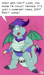 PaddedArtist commission by FriskyWoods