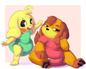 A little bit happiness by DrChops