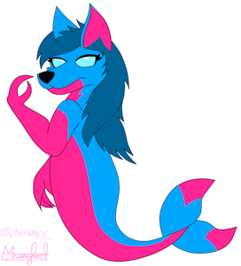 Martha The Evil AquaFox [TrueTeleBugsFan468] by MangledTheArcticWolf