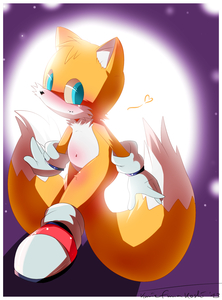 Le Tailsy with colors by HenHenLioness
