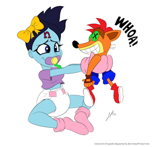 Crash B: Nina's Top Secret Hobby (by TheLiljdude) [2024 VERSION] by BorromeanProductions
