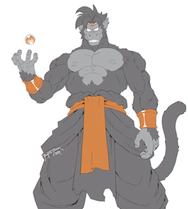 Legendary Ape by BonfireDemon