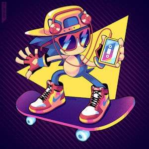 Cool Classic Sonic 😎 by Spaicy