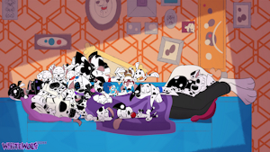 Sleepy Pups 5th Anniversary by Whitewolf20XX