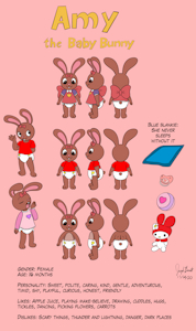 Amy The Baby Bunny's New Ref -By CoffeehoundJoe- by DanielMania123