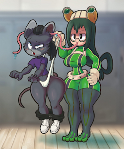 Waifu Bullying: Froppy by corruptedweirdness