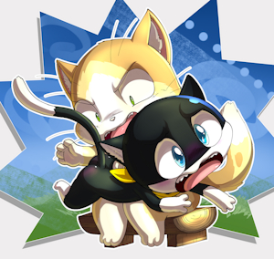 Commission - bad kitty by LKIWS