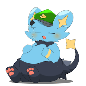Belly Pat by ZapCatElement