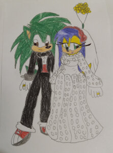 Manic and Mina Wedding by PrincessShannon