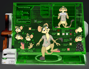 Jazzy Reference Sheet 2024 by DesertMouse