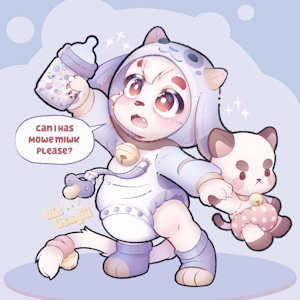 I want daddy, I want milk, I want to be held, I want to be comforted by RinUsagii