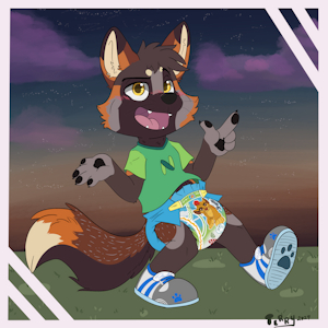 Cool fox by kopaLobosoArts