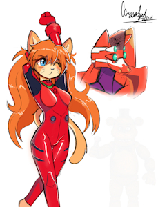 Cat Asuka <3 by Cruelangel
