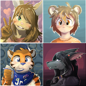 Portrait trade thingy no.3 by DakkaWoof