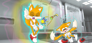 Tails AR Ray by MilestheHedgehog