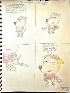 My comment about Wolfoo by DIO46575832