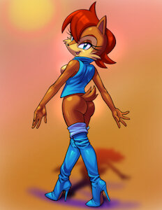 Fanart - Sally Acorn by Bhawk
